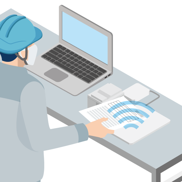 RFID-based construction reception management