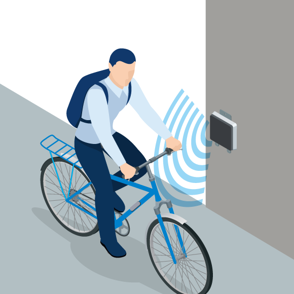 Vehicle access control by RFID