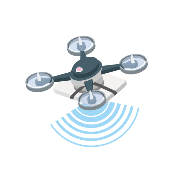 RFID x Drones for Efficient Production Management