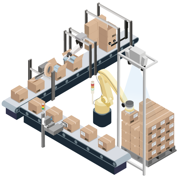Automated packaging lines