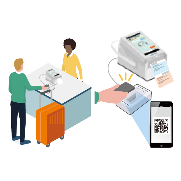 Easy invoice issuance streamlines procedures and reduces waiting time