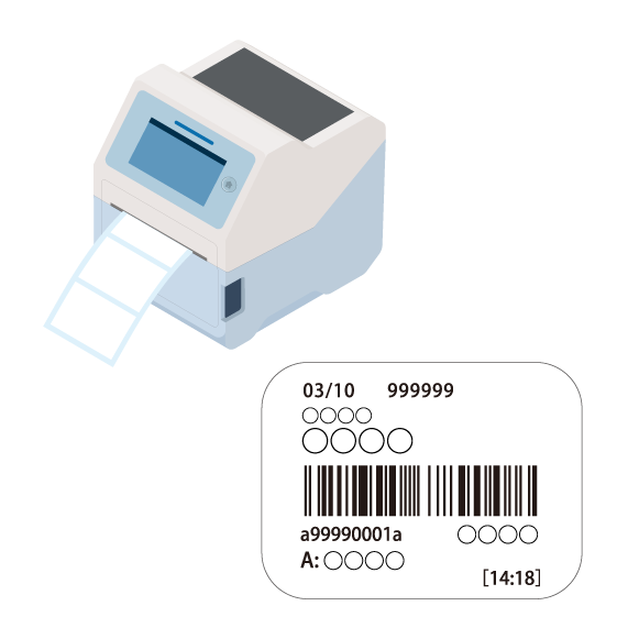 Specimen management with labels