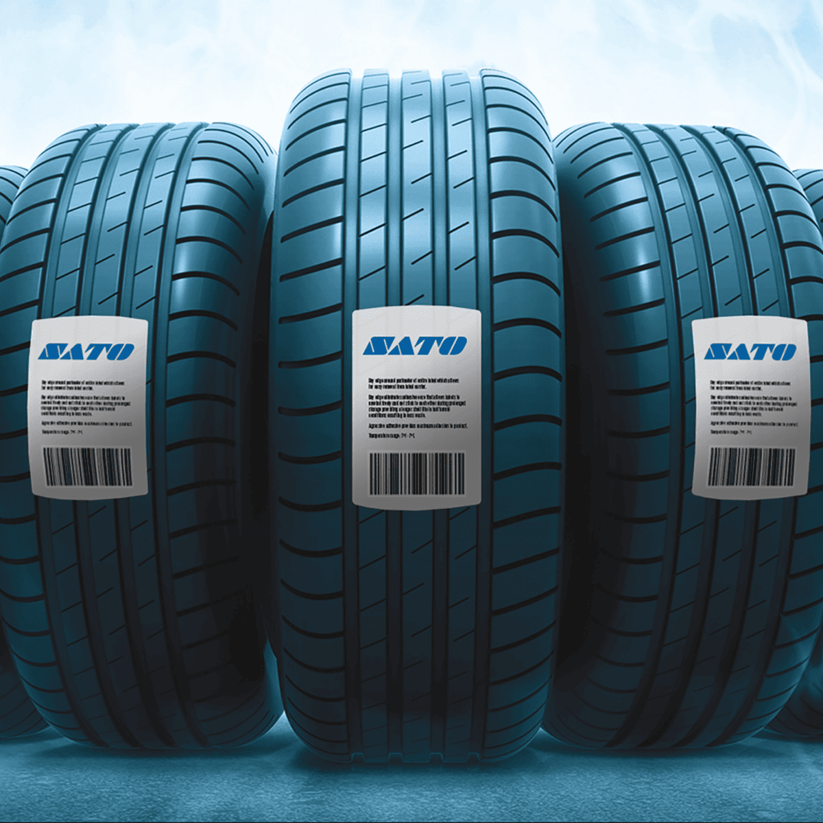 On-Tread Tire Labels