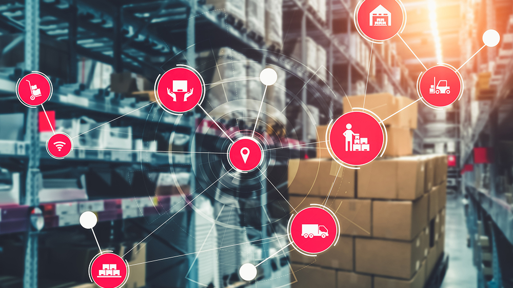Smart warehouse management system with innovative internet of things technology