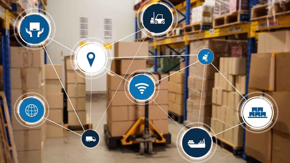 Smart warehouse management system with innovative internet of things technology