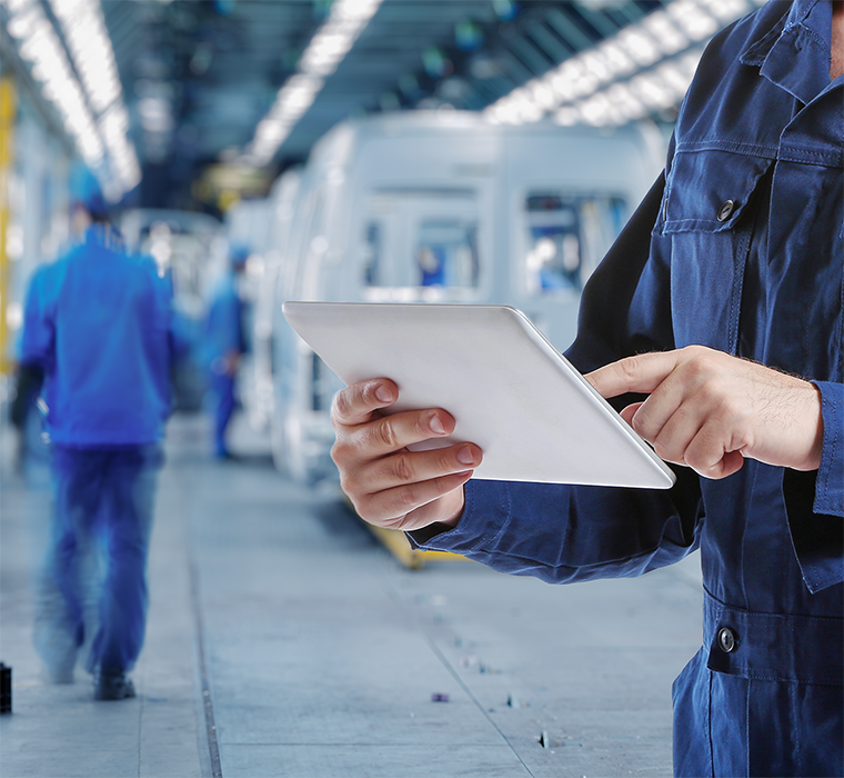 Preventing work errors with positioning technology