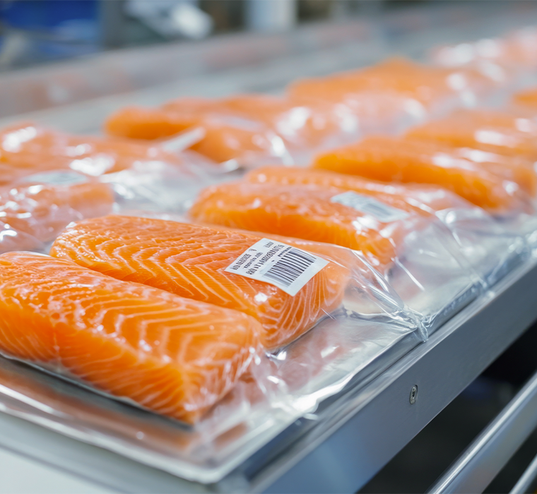 Label and control foodstuffs with condensation