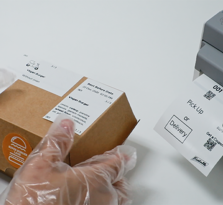 Efficient and waste-free label issuance